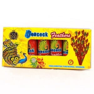 PEACOCK FEATHER 1BOX (5PCS)