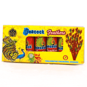 PEACOCK FEATHER 1BOX (5PCS)