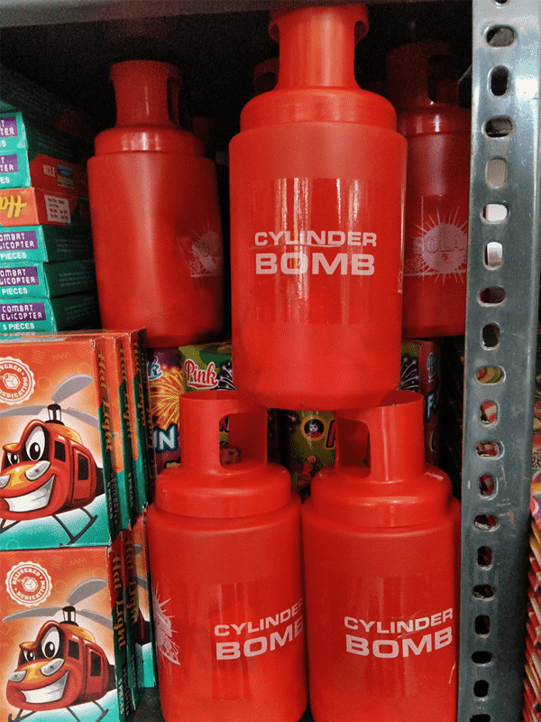 Gas Cylinder Bomb